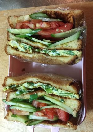 碳烤三明治 的食譜成品照片