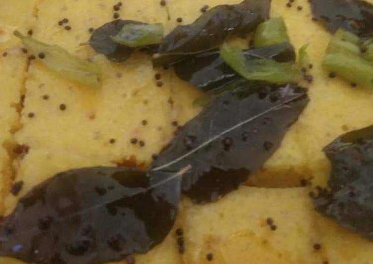 Step-by-Step Guide to Make Speedy Gujarati special Nylon Khaman Dhokla