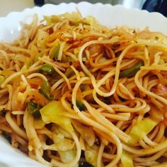 A picture of Hakka noodles.