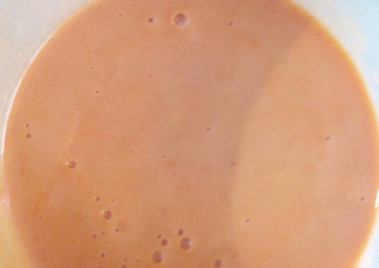 Salmorejo sin pan