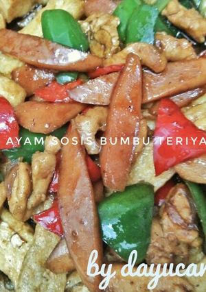 Foto resep Tahu Ayam Sosis Saus Teriyaki
