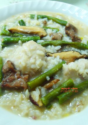 阿嫲的芋頭菜豆鹹粥 的食譜成品照片