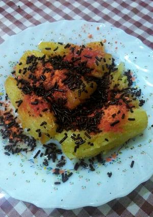 Foto resep Singkong keju balado coklat susu
