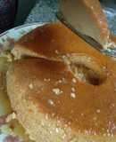 Flan de dulce de leche