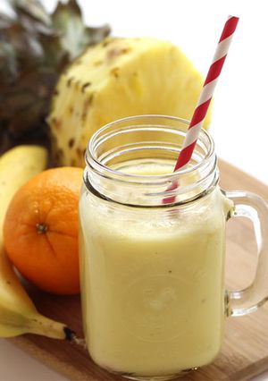 Una foto de Batido de frutas anticelulítico