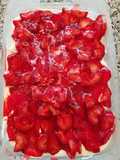 Strawberry Angel Food Cobbler