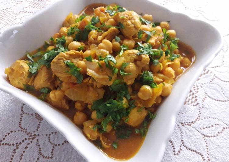 يخنة الحمص المغربية