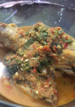 Foto resep Ayam Kuah Sambel