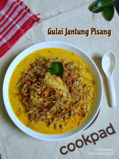 Foto resep Gulai Jantung Pisang
