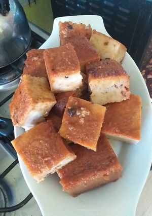 Una foto de Budín de pan