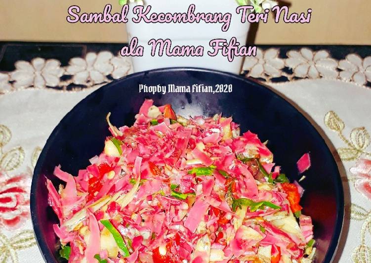 Cara Gampang Menyiapkan Sambal Kecombrang Teri Nasi ala Mama Fifian yang Lezat