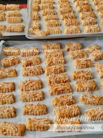 Langkah Gampang Membikin Resep Eggless Kaastengels #01 yang Uenak Anti Ribet, Mantap Sekali