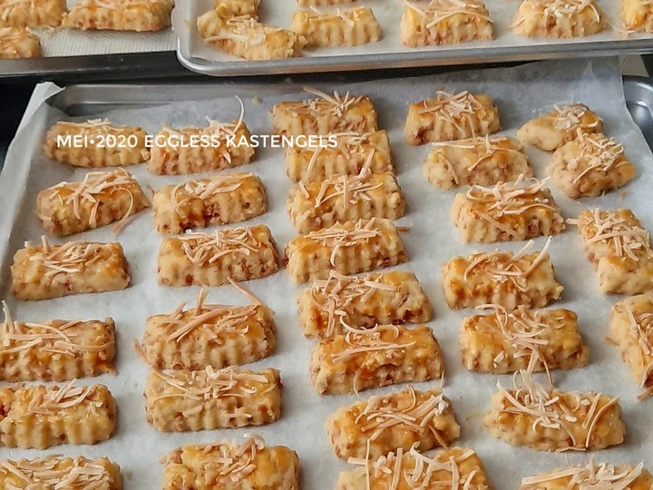 Langkah Gampang Membikin Resep Eggless Kaastengels #01 yang Uenak Anti Ribet, Mantap Sekali