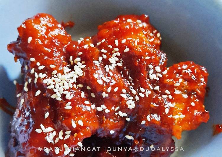 Resep #24 Ayam richees rumahan yang Bisa Manjain Lidah