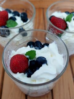 Foto resep Parfait blueberry-straw berry
