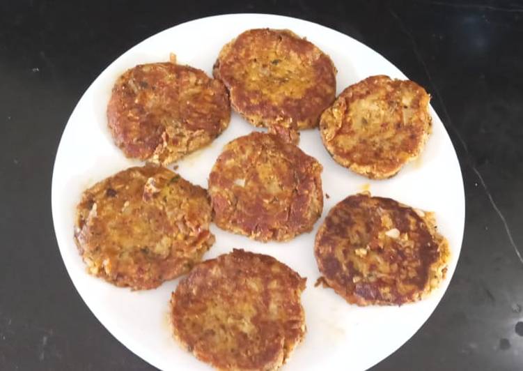 Recipe of Homemade Paneer potato chably kababs