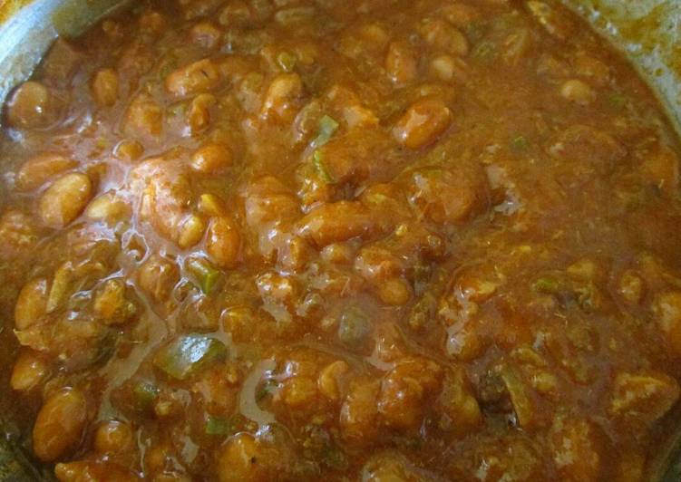 Recipe of Quick Baked beans &amp; tin fish