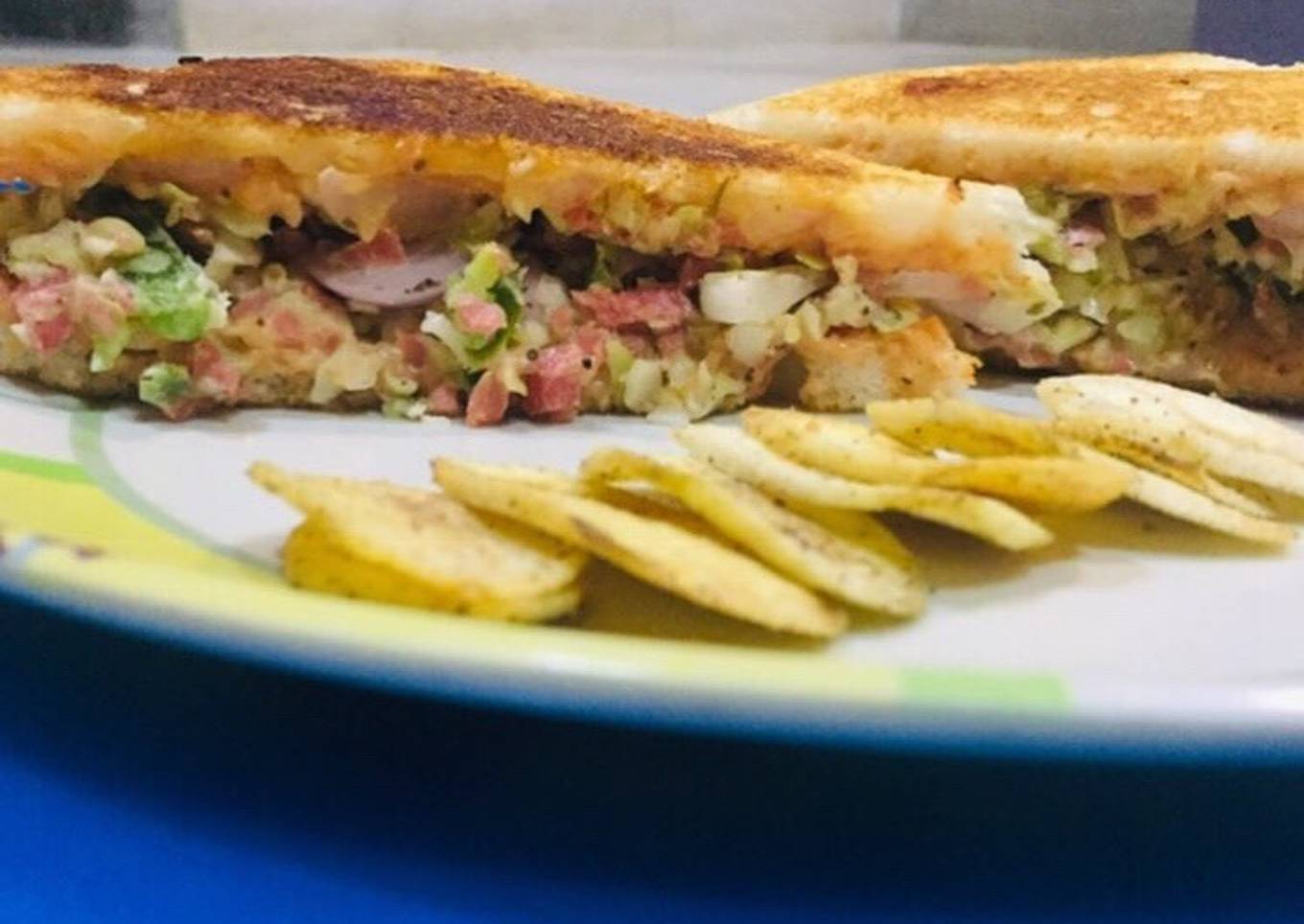Coleslaw Sandwich