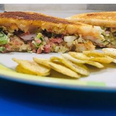 Coleslaw Sandwich A picture of Coleslaw Sandwich.