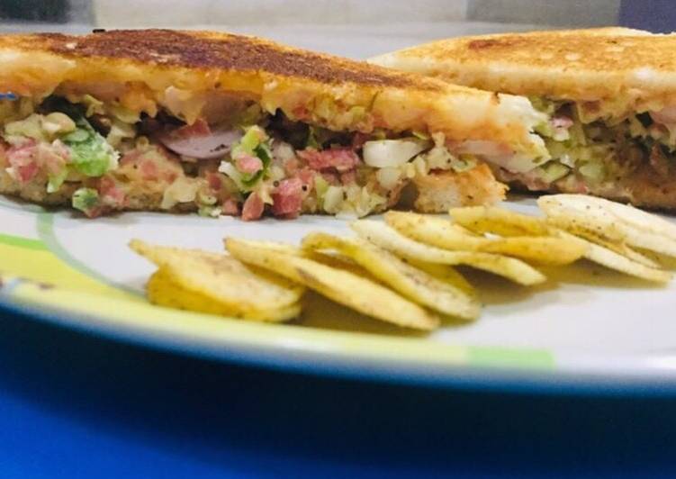 Simple Way to Make Favorite Coleslaw Sandwich