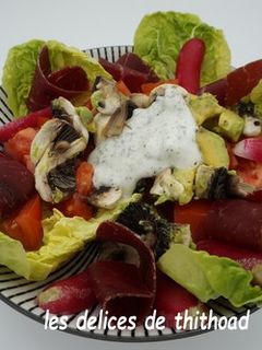 Une photo de Salade composée