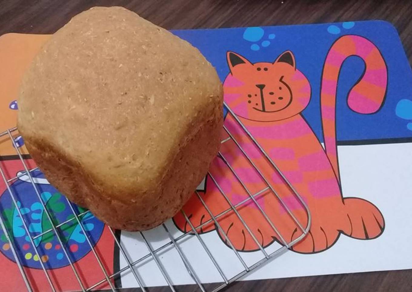 Pan con miel y avena (Máquina de pan)