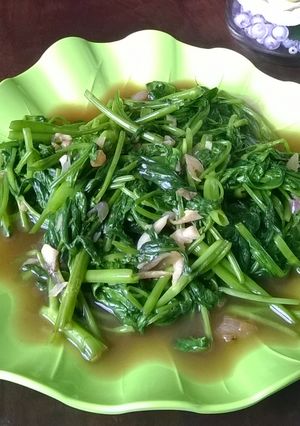 Foto resep Cha Kangkung Saus Tiram Express ala Chinese Food