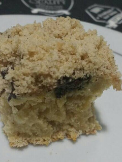 Foto de Cuca de farofa com chocolate 60% cacau