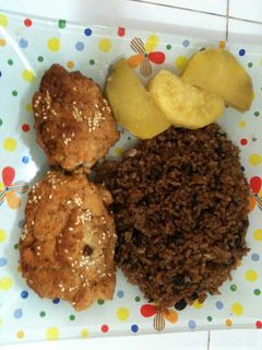 Una foto de Pollo a lo Villeroi