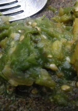Foto resep Sambalado hijau simple tanpa minyak