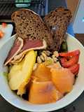 Salade truite et Magret