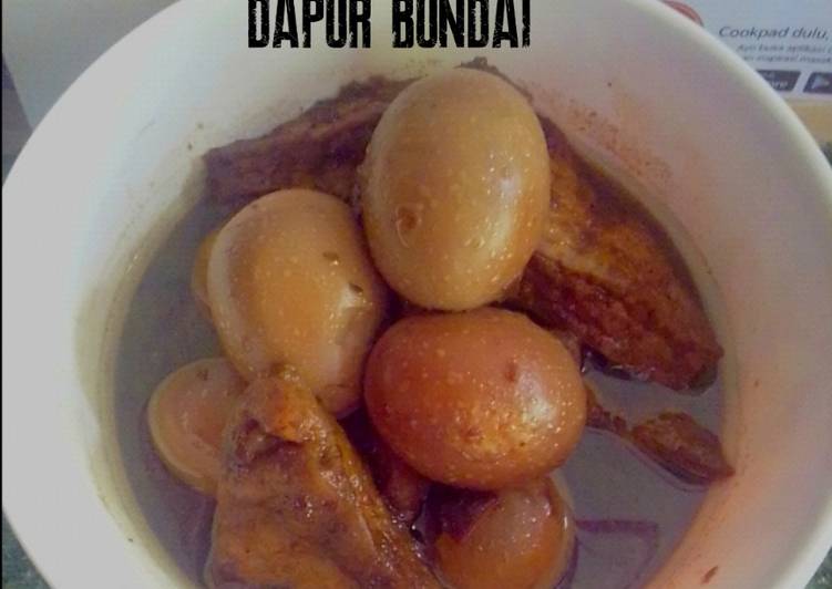 Semur Telor dan Tahu