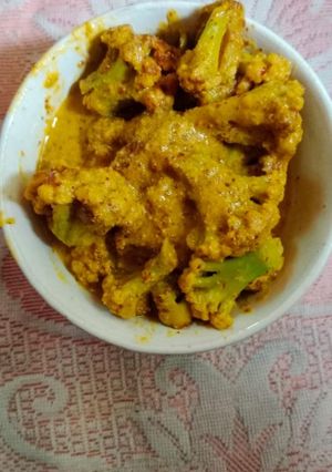 সর্ষে পোস্ত দিয়ে ফুলকপির ঝাল (shorshe posto diye fulkopir jhal recipe in Bengali) রেসিপির প্রধান ছবি
