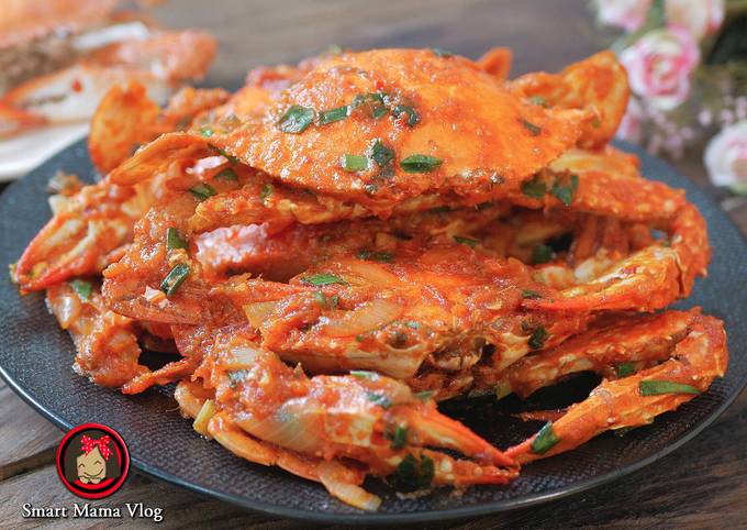 Kepiting saus padang/rajungan saus padang