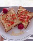 Bánh mì nướng rau củ phô mai - ăn dặm