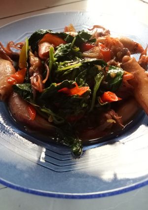 Foto resep Oseng asin cumi