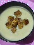 Crema de calabaza aromatizada con jengibre
