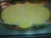 Una foto de filloas de espinacas