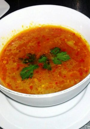 Foto resep Sup Tomat Kacang Putih