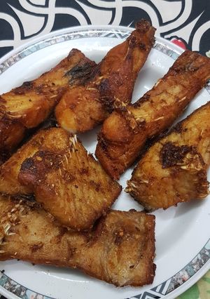 A picture of Masala fish fry.