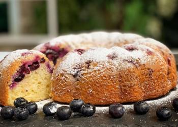 How to Prepare Delicious Blueberry Lemon Cake