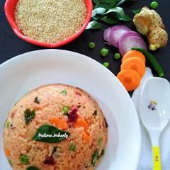 A picture of Dalia Upma.