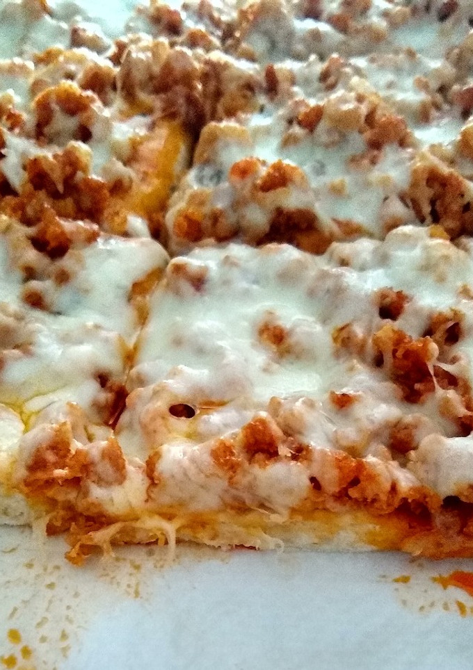 Una foto de Pizza de picadillo
