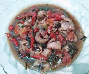 Ini Caranya Cah Kangkung Cumi Asin saus tiram Enak Bergizi Ini Caranya Cah Kangkung Cumi Asin saus tiram Enak Bergizi