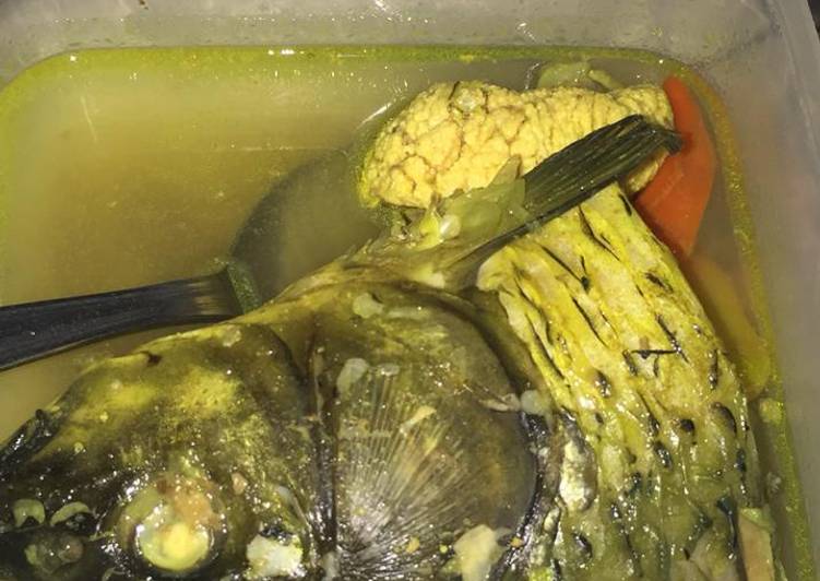 Resep Sayur bening ikan mas, Enak Banget