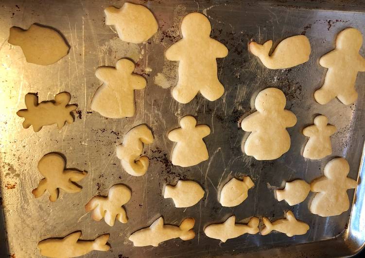 Steps to Make Quick Buttery delicious sugar cookies