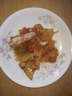 Ciprusi csirke recept fotója