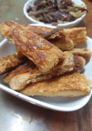 😋香煎豆包👍 的食譜成品照片