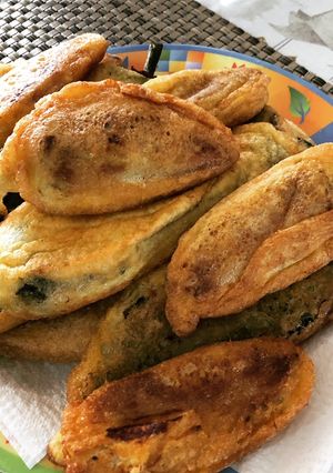 A picture of Cheese-Stuffed Chiles.
