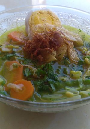 Foto resep Soto telur bebek enjoy